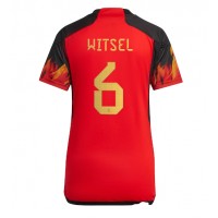 Fotballdrakt Dame Belgia Axel Witsel #6 Hjemmedrakt VM 2022 Kortermet